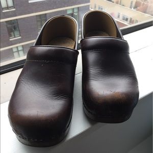 Dansko Professional Oiled Leather Clogs -Espresso